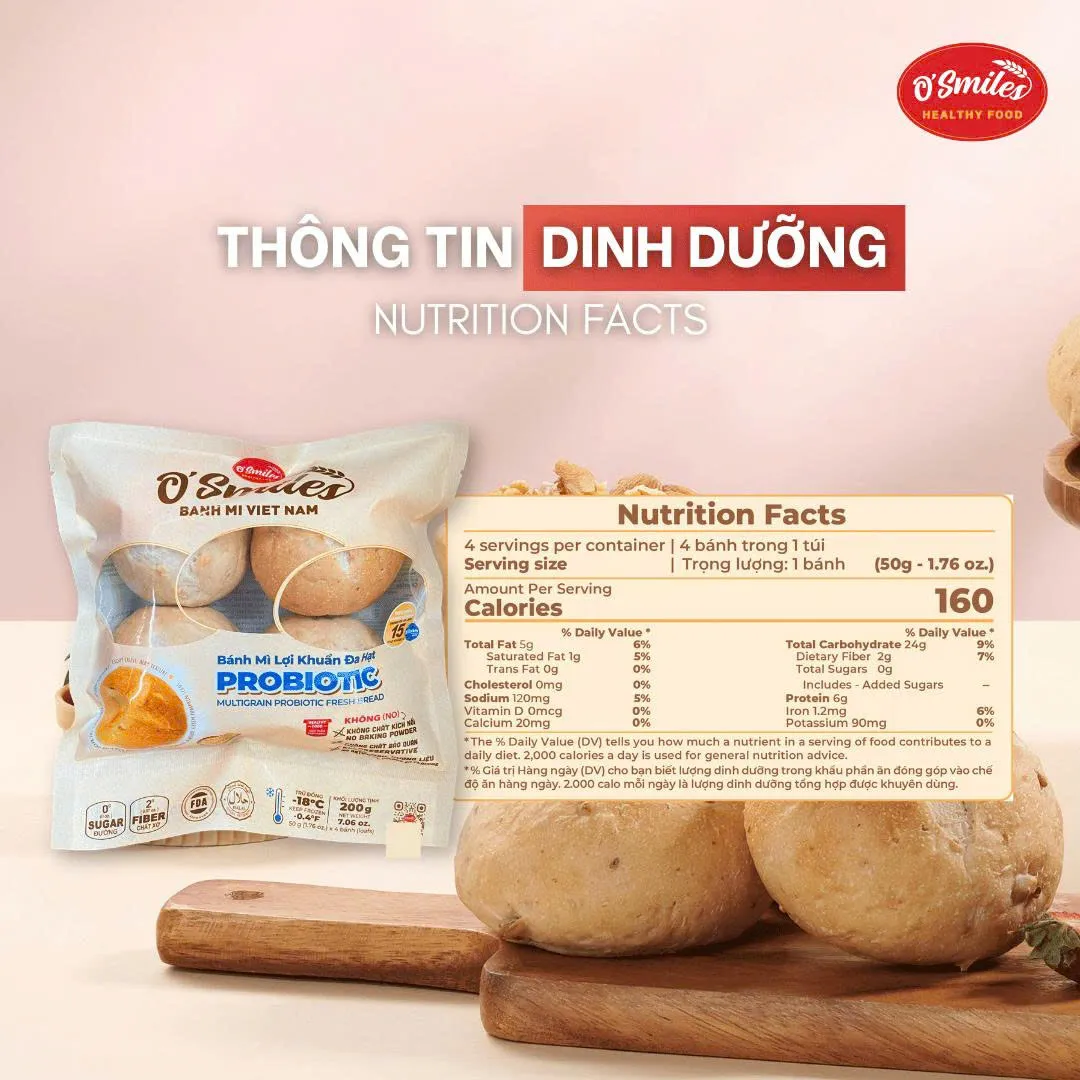 bánh mì ngon lợi khuẩn đa hạt