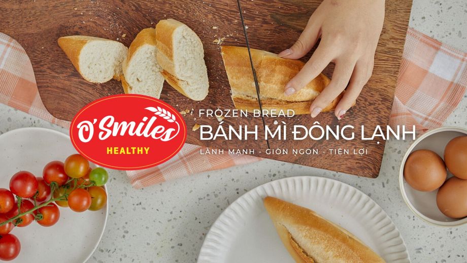 bánh mì tươi đông lạnh o’smiles