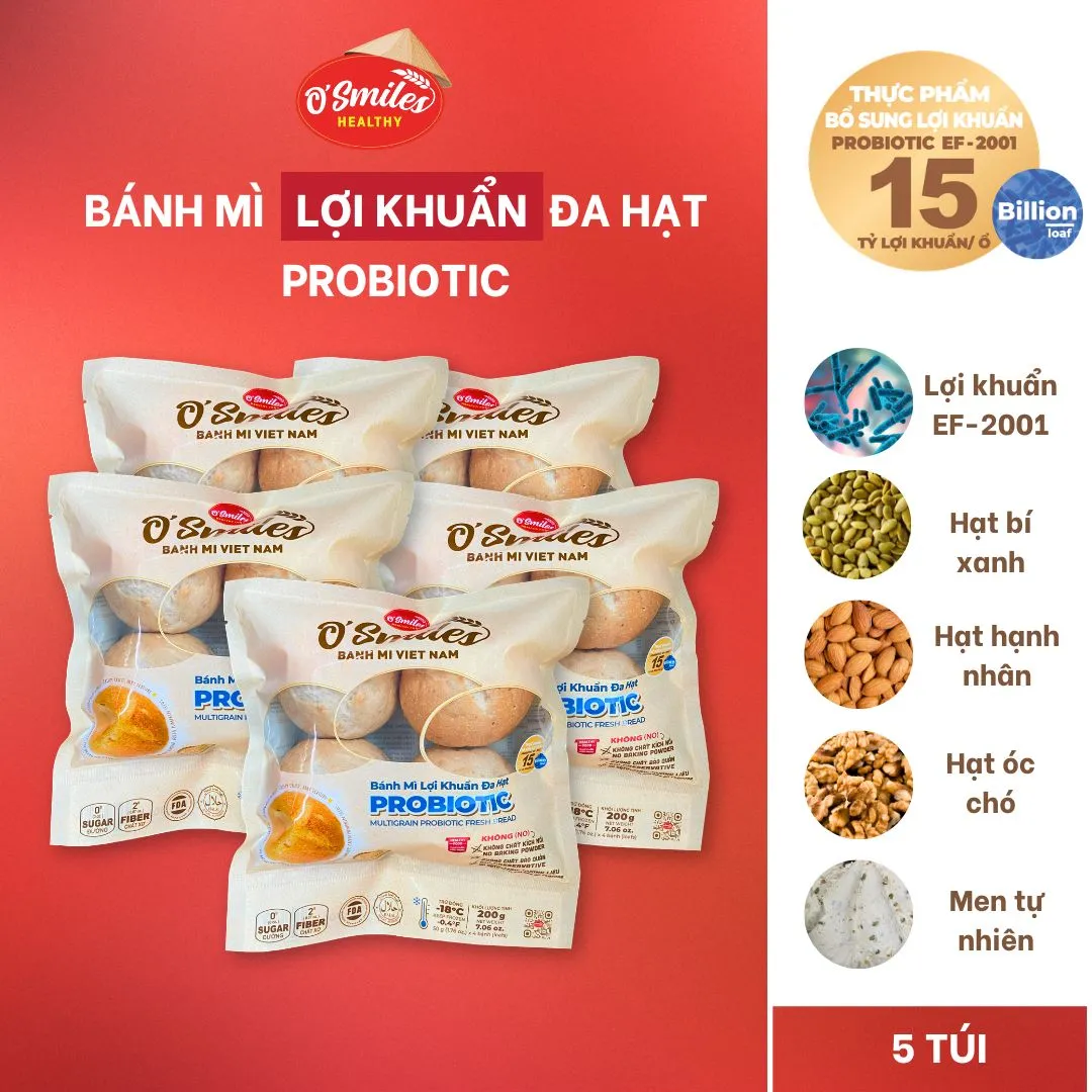 bánh mì healthy - bánh mì đa hạt lợi khuẩn